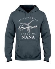 Grandmother Gymnastics Nana And Granddaughter Hooded Sweatshirt front