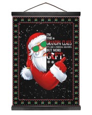 Grandfather Christmas I'm The Grandpa Claus Hanging Canvas tile