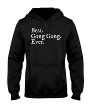 Grandfather Best Gong Gong Ever Hooded Sweatshirt front