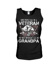 Grandfather Most Important Call Me Grandpa Unisex Tank tile