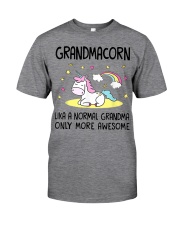 Grandmother Grandmacorn Like A Normal Grandma Classic T-Shirt front