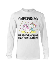 Grandmother Grandmacorn Like A Normal Grandma Long Sleeve Tee tile