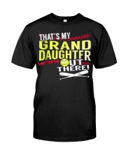 Grandfather My Granddaughter Baseball Premium Fit Mens Tee tile