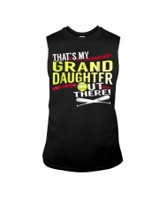 Grandfather My Granddaughter Baseball Sleeveless Tee tile