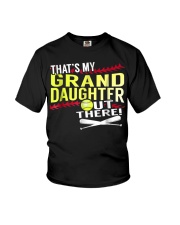 Grandfather My Granddaughter Baseball Youth T-Shirt tile