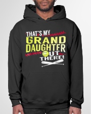 Grandfather My Granddaughter Baseball Hooded Sweatshirt garment-hooded-sweatshirt-front-03