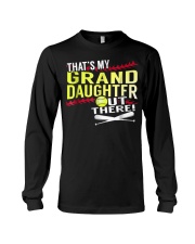 Grandfather My Granddaughter Baseball Long Sleeve Tee tile