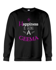 Grandmother Happiness Is Being A Geema Grandma Crewneck Sweatshirt tile