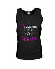 Grandmother Happiness Is Being A Geema Grandma Unisex Tank tile