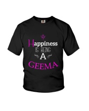 Grandmother Happiness Is Being A Geema Grandma Youth T-Shirt tile