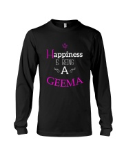 Grandmother Happiness Is Being A Geema Grandma Long Sleeve Tee tile