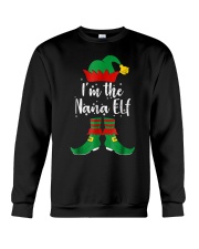 Grandmother I'm The Nana Elf Crewneck Sweatshirt tile