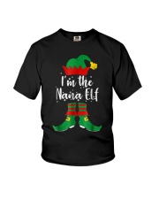 Grandmother I'm The Nana Elf Youth T-Shirt tile