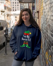 Grandmother I'm The Nana Elf Hooded Sweatshirt lifestyle-unisex-hoodie-front-1