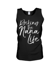 Grandmother Rocking The Nana Life Unisex Tank tile