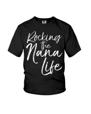 Grandmother Rocking The Nana Life Youth T-Shirt tile
