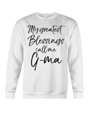 Grandmother My Greatest Blessings Call Me G Ma Crewneck Sweatshirt tile
