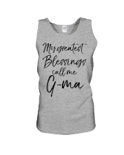 Grandmother My Greatest Blessings Call Me G Ma Unisex Tank tile