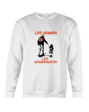Grandfather Like Granddaughter Crewneck Sweatshirt tile