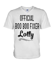 Grandmother Lolly Grandmother Granny Boo Boo V-Neck T-Shirt tile
