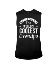 Grandfather Gifts From Grandson Granddaughter Sleeveless Tee tile