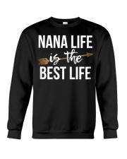 Grandmother Nana Life Is The Best Crewneck Sweatshirt tile