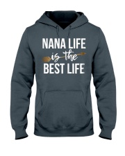 Grandmother Nana Life Is The Best Hooded Sweatshirt front