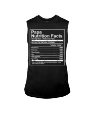 Grandfather Papa Nutritional Facts Sleeveless Tee tile