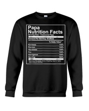 Grandfather Papa Nutritional Facts Crewneck Sweatshirt tile