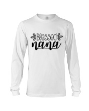 Grandmother Blessed Nana Long Sleeve Tee tile