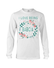 Tshirt Grandmother I Love Being Babcia Long Sleeve Tee tile