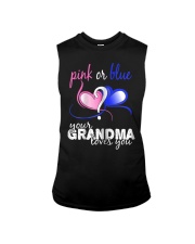 Grandmother Pink Or Blue Your Grandma Loves You Sleeveless Tee tile