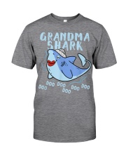Grandmother Shark For Your Grandmom Or Parents Classic T-Shirt front