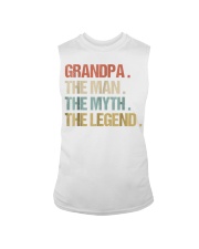 Grandfather The Man Myth Legend Granddad Sleeveless Tee tile