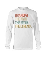 Grandfather The Man Myth Legend Granddad Long Sleeve Tee tile