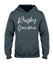 Grandmother Rugby Grandma Hooded Sweatshirt front