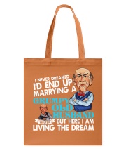 Grumpy Old Husband Tote Bag tile