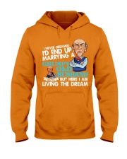 Grumpy Old Husband Hooded Sweatshirt front