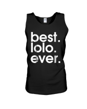 Grandfather Best Lolo Ever Unisex Tank tile