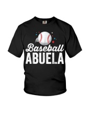 Tshirt Grandmother Baseball Abuela Youth T-Shirt tile