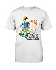Tshirt Back To School Dinosaurs Classic T-Shirt front