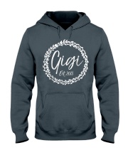 Grandmother Gigi Est 2018 Hooded Sweatshirt front