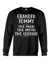 Grandfather Tommy The Man The Myth The Legend Crewneck Sweatshirt tile
