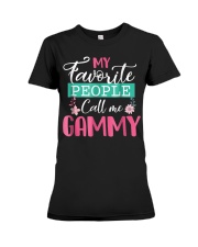 Grandmother My Favorite People Call Me Gammy Premium Fit Ladies Tee tile