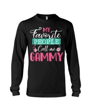 Grandmother My Favorite People Call Me Gammy Long Sleeve Tee tile