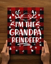 Grandfather Christmas I'm The Grandpa Reindeer 11x14 Gallery Wrapped Canvas Prints aos-canvas-pgw-11x14-lifestyle-front-54