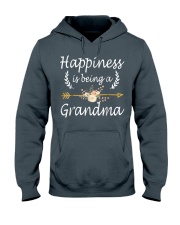 Grandmother Happiness Is Being A Grandma Cute Hooded Sweatshirt front