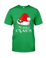 Grandmother Nana Claus Classic T-Shirt front