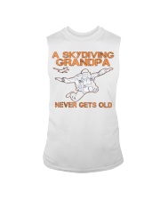 Grandfather Skydiving A Skydiving Never Gets Old Sleeveless Tee tile