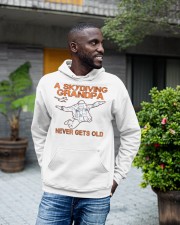 Grandfather Skydiving A Skydiving Never Gets Old Hooded Sweatshirt apparel-hooded-sweatshirt-lifestyle-front-18